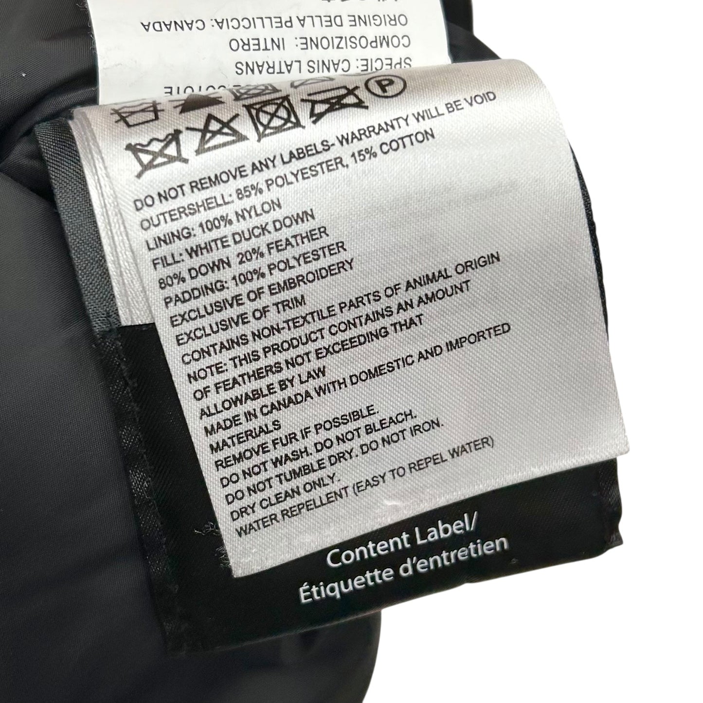 Coat Luxury Designer By Canada Goose In Maroon, Size: M