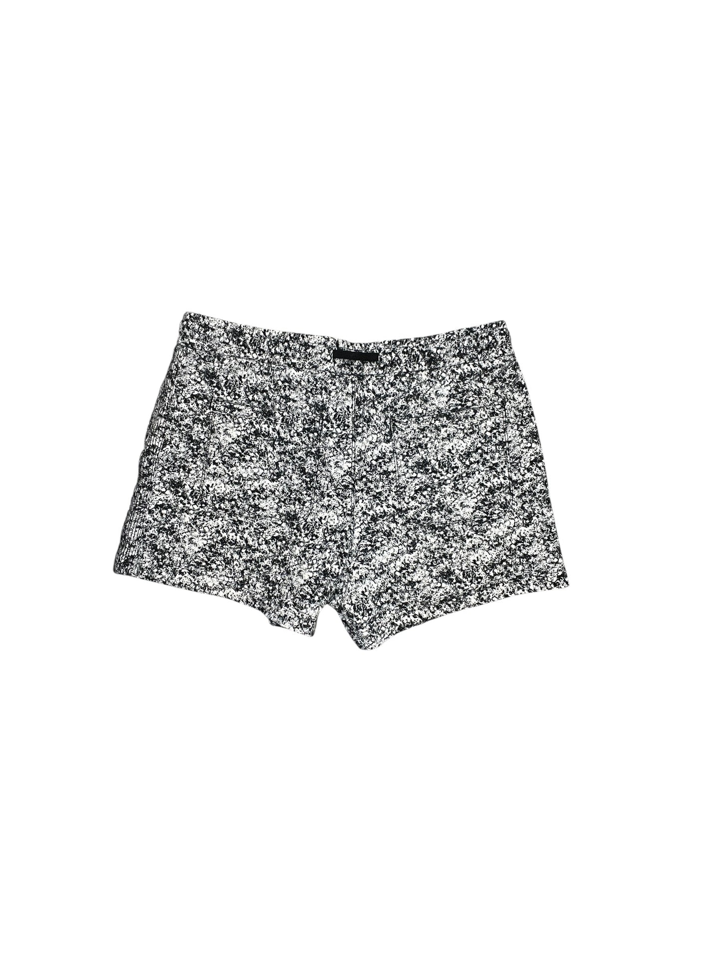 Athletic Shorts By Athleta In Black & White, Size:M