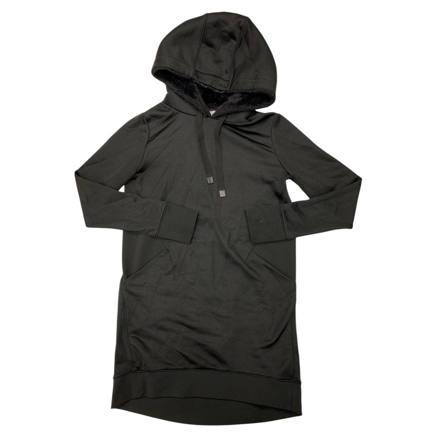 Athletic Sweatshirt Hoodie By Athleta In Black, Size:M