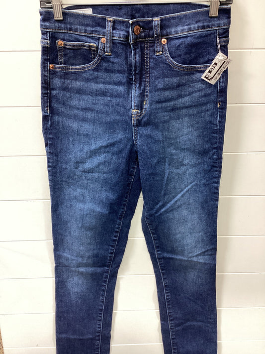 Jeans Skinny By Gap In Blue Denim, Size:8L
