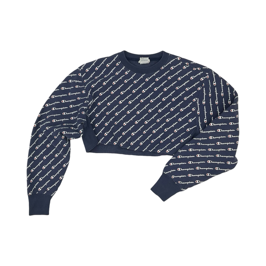Athletic Sweatshirt Crewneck By Champion In Blue, Size:Xs
