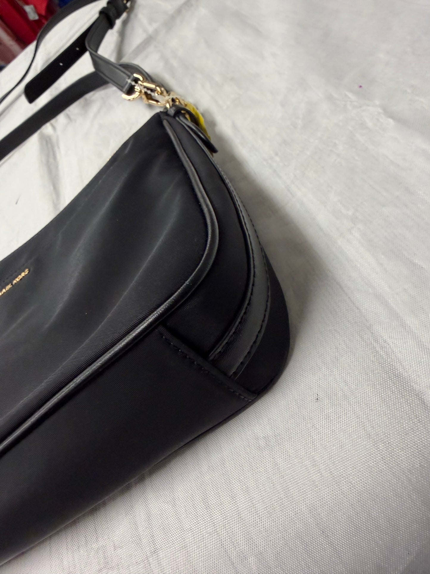 Crossbody Designer By Michael Kors In Black, Size:Medium