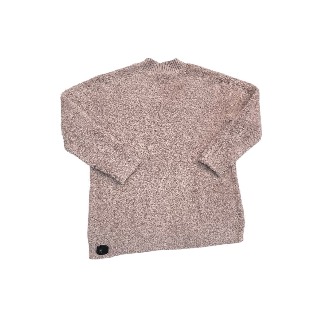 Sweater Cardigan By Barefoot Dreams In Pink, Size:Xl