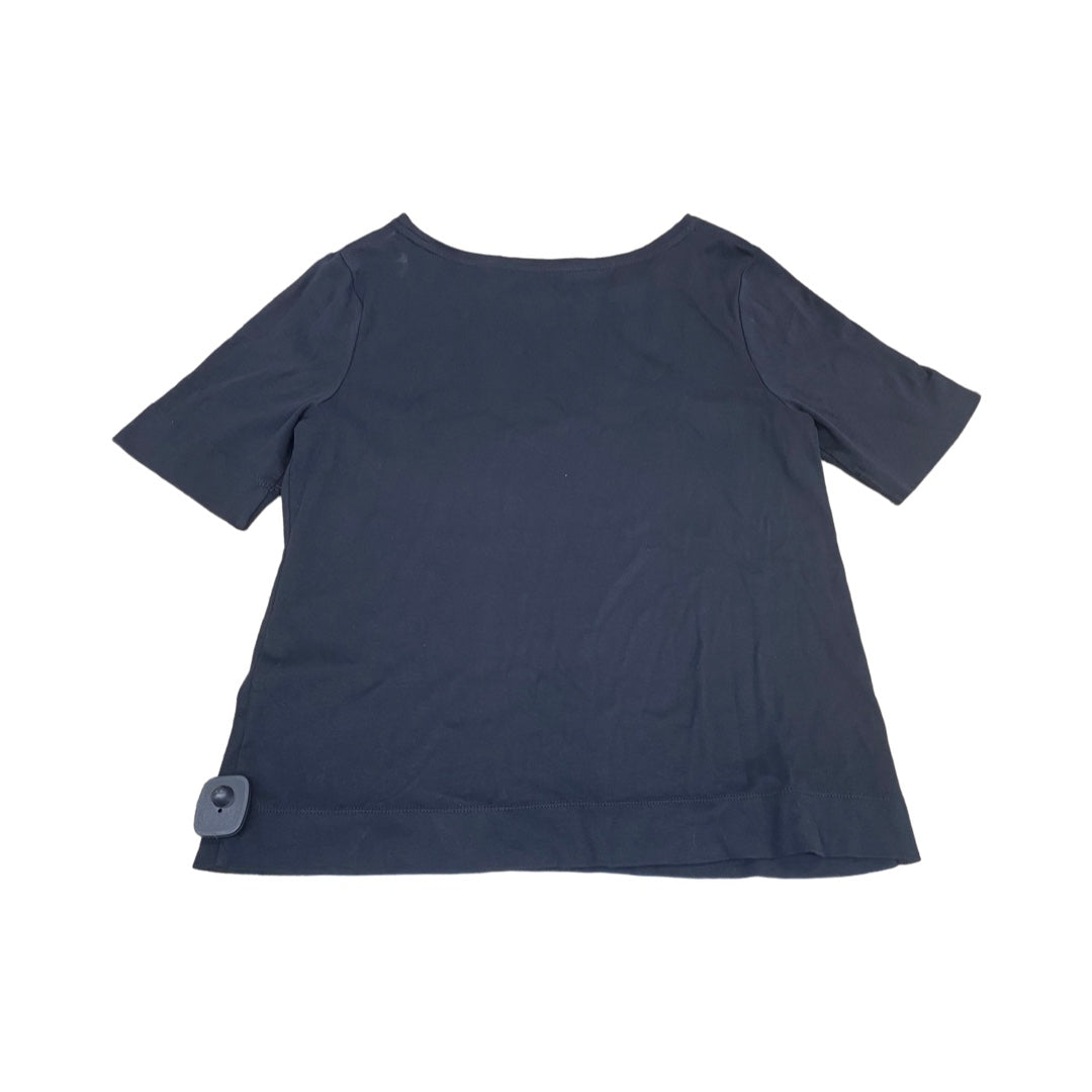 Top Ss Basic By Chicos In Black, Size:L