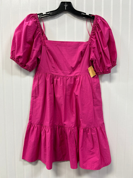 Dress Casual Midi By Cmc In Pink, Size:M
