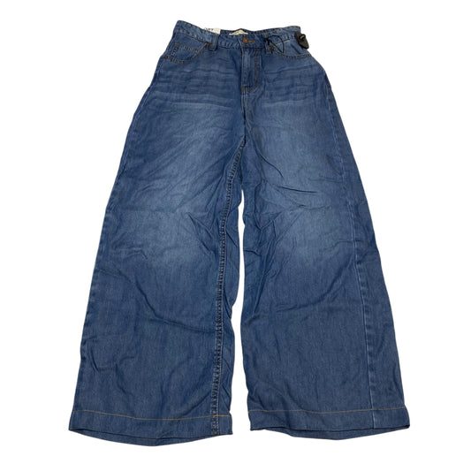 Jeans Wide Leg By Oat In Blue Denim, Size:2