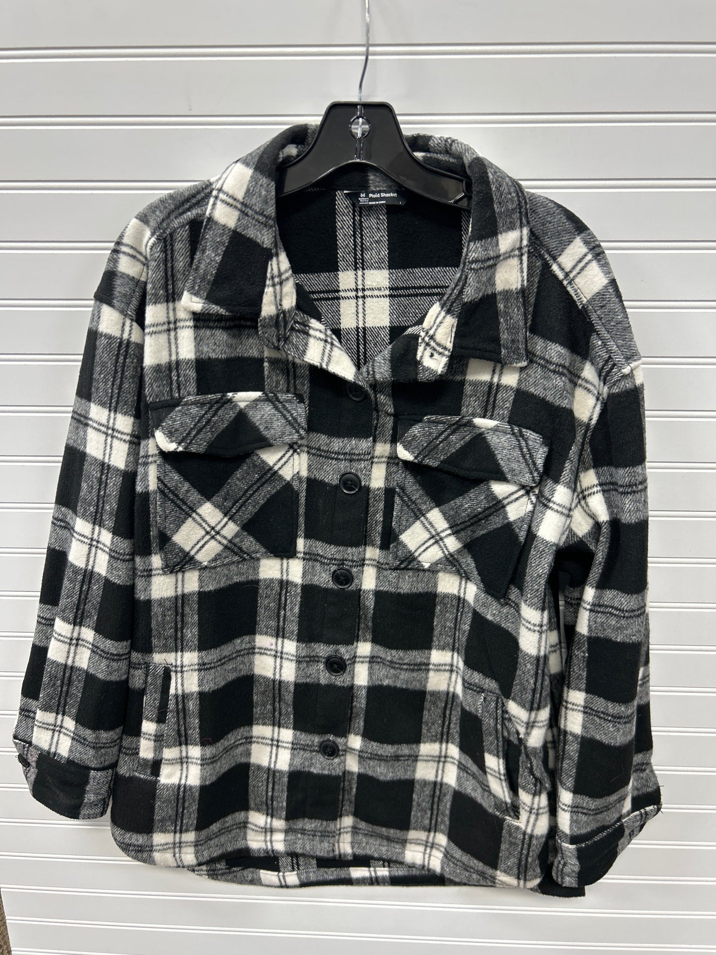 Jacket Fleece By Members Mark In Black, Size:L