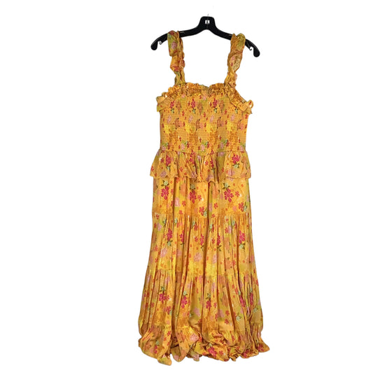 Dress Casual Maxi By Disney In Yellow, Size: L
