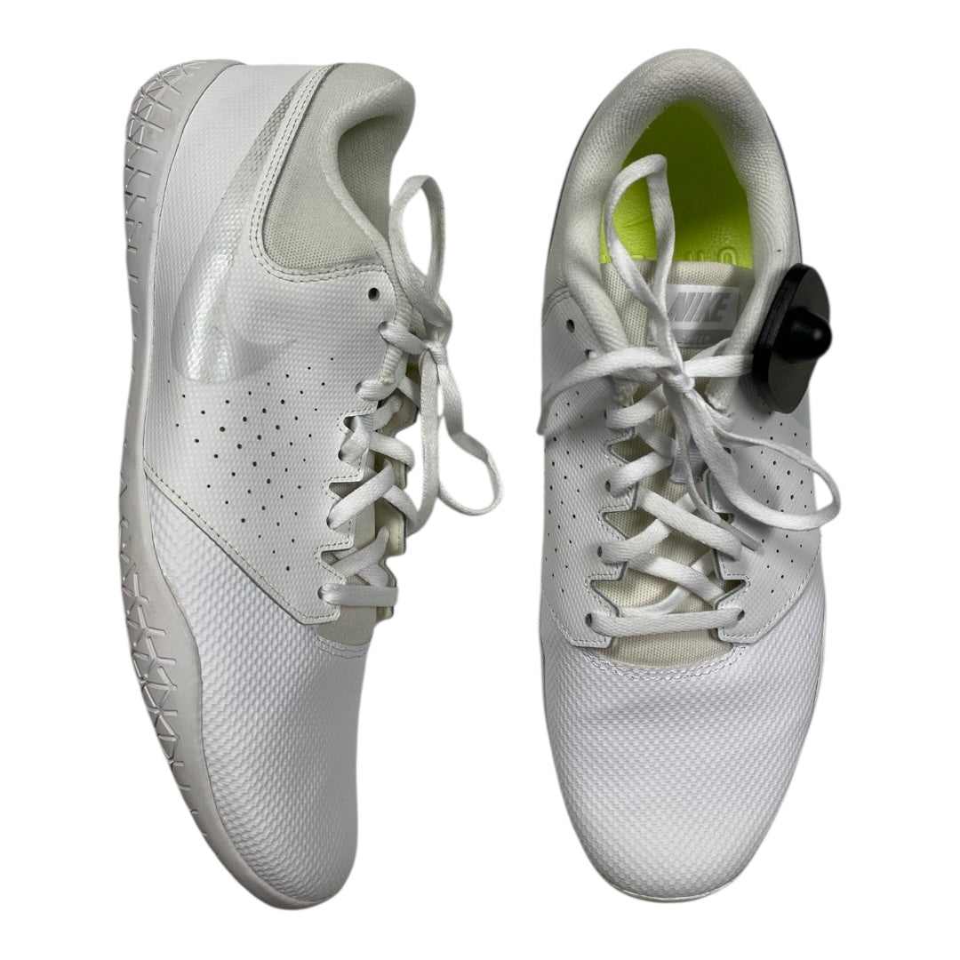 Shoes Athletic By Nike In White, Size:10