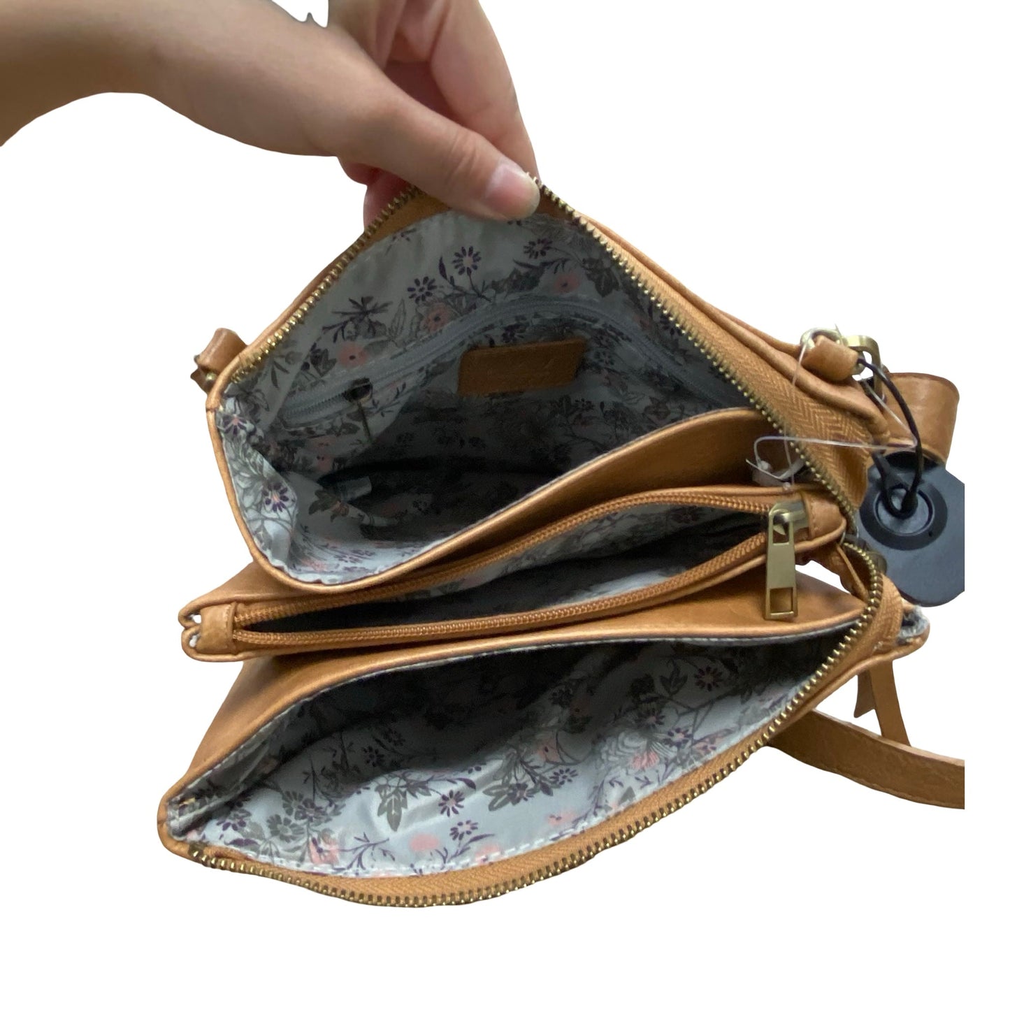 Handbag By Joy Susan In Tan, Size:Medium