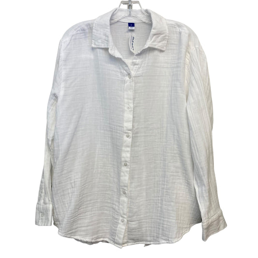 Top Ls By Old Navy In White, Size:M