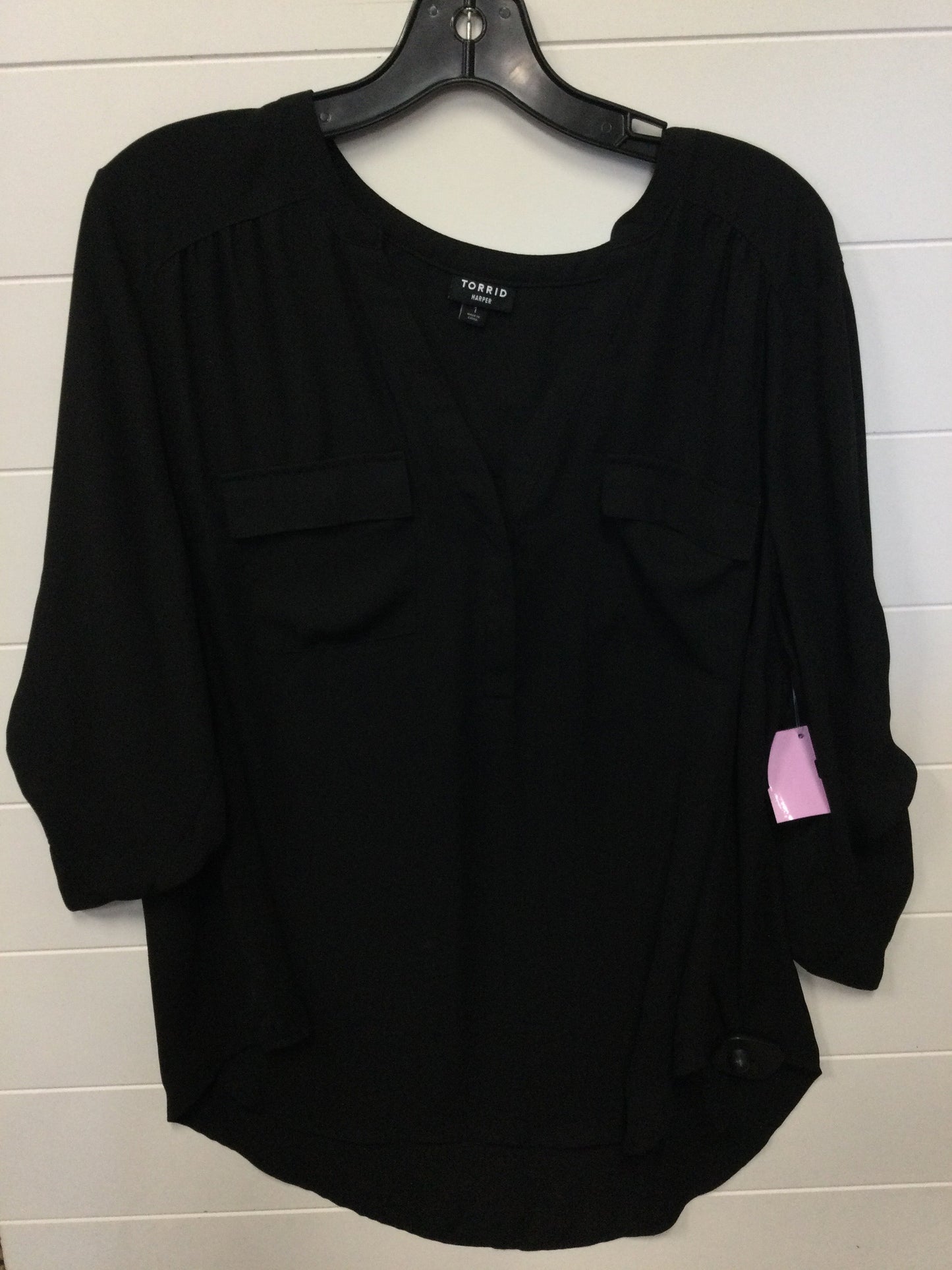 Top Ls By Torrid In Black, Size:1X