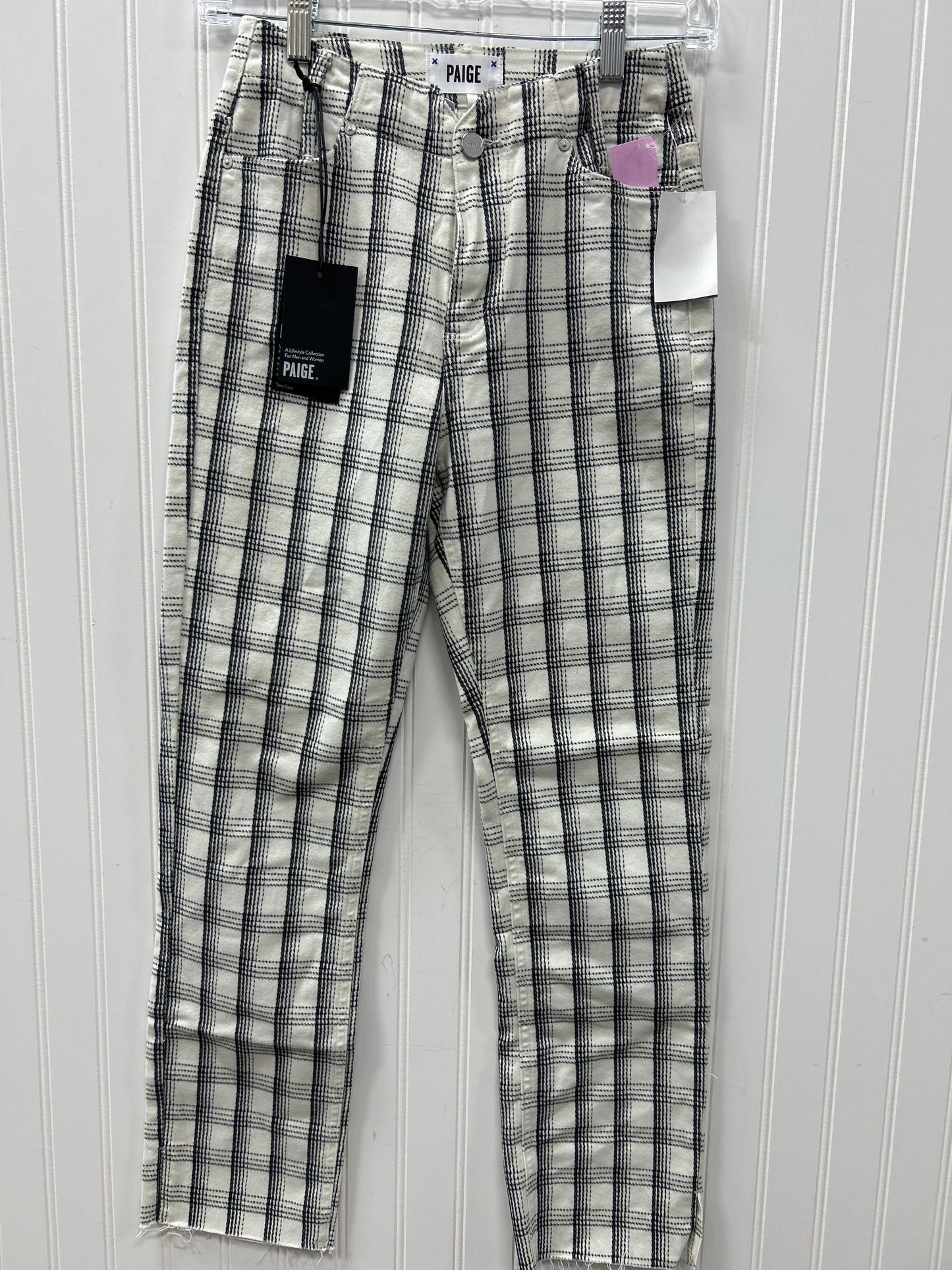 Pants Dress By Paige In Black & White, Size:0