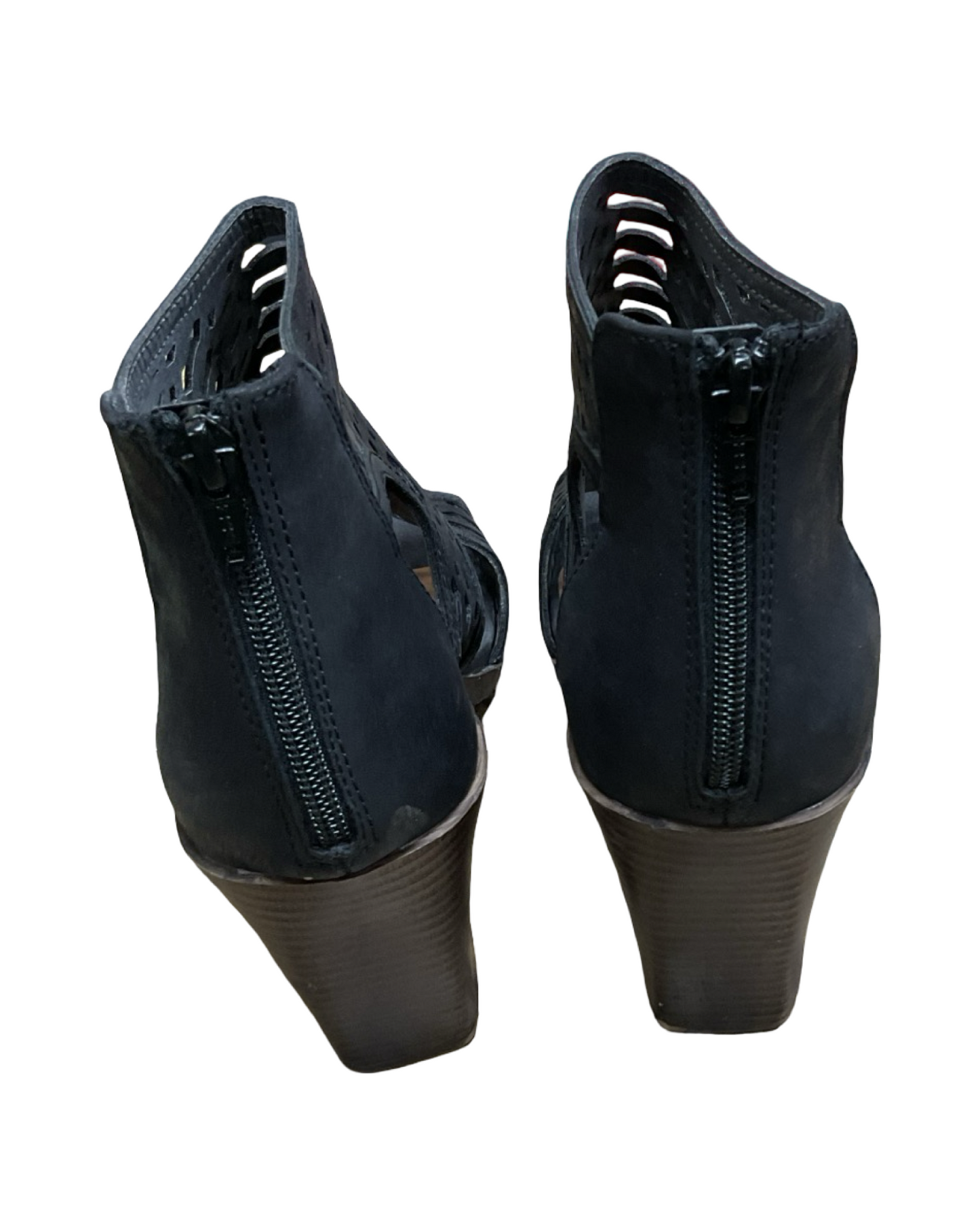 Sandals Heels Block By Maurices In Black, Size:11