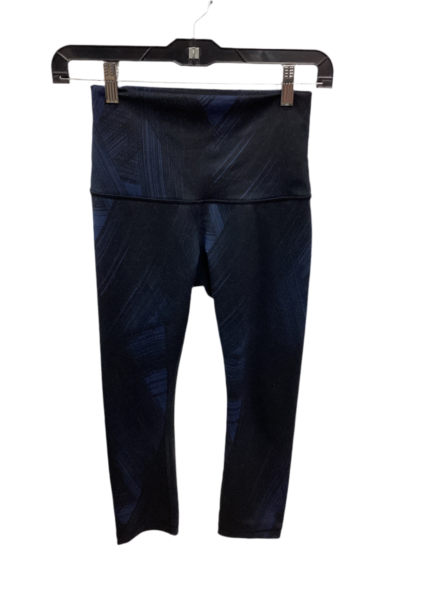 Athletic Leggings By Lululemon In Navy, Size:4