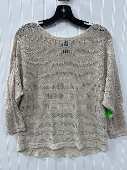 Top Ls By Tahari In Cream, Size:Xs