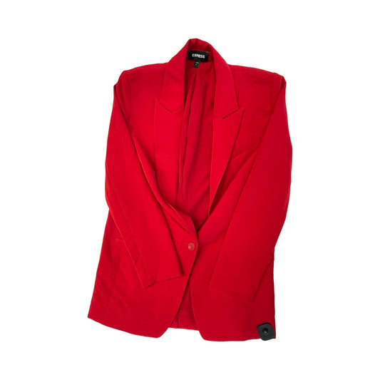 Blazer By Express In Red, Size:M