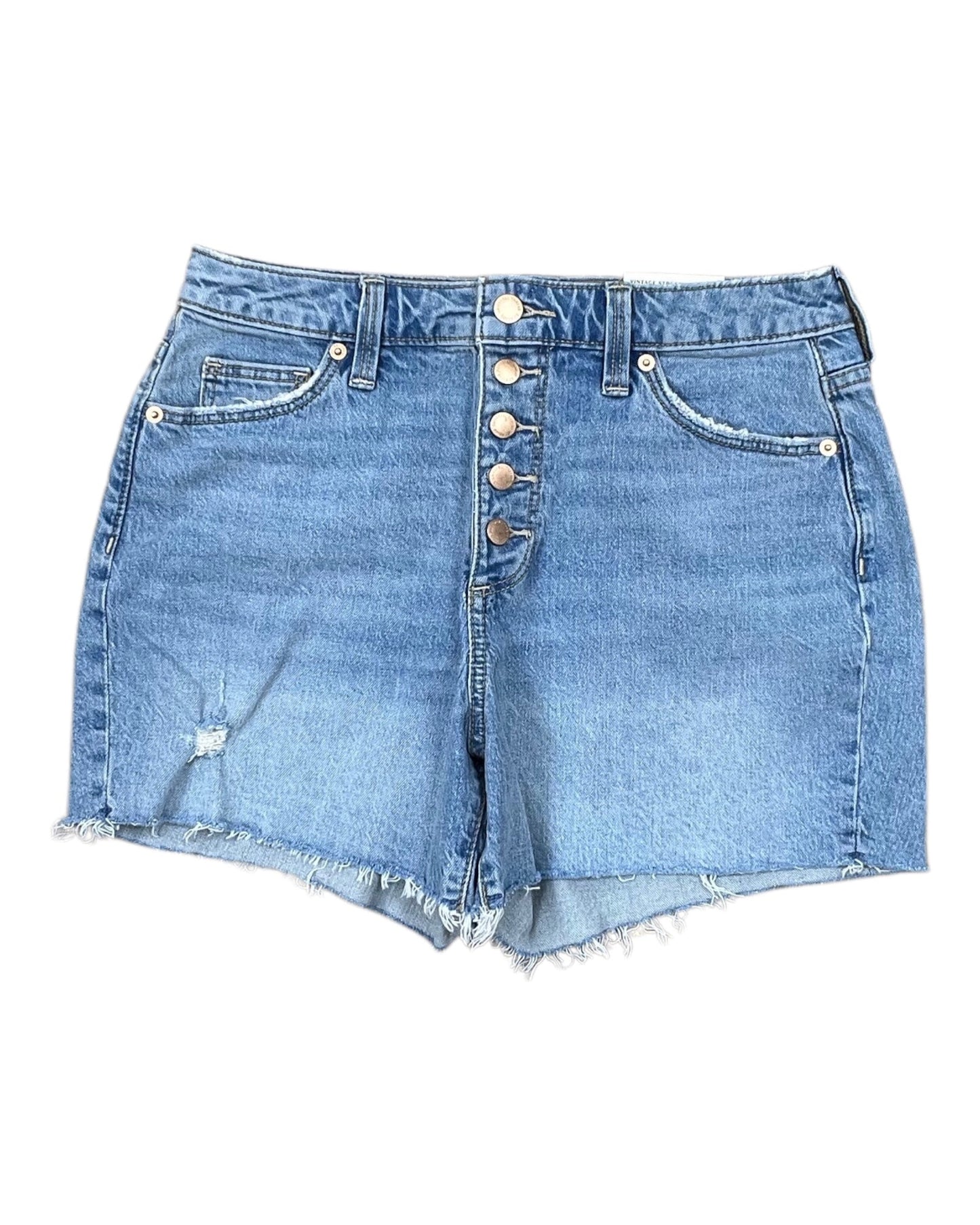 Shorts By Universal Thread In Blue Denim, Size:6