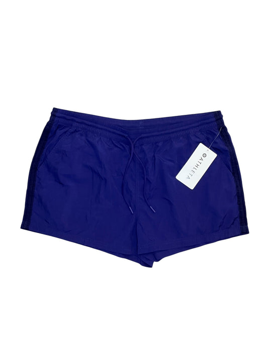 Athletic Shorts By Athleta In Purple, Size:L