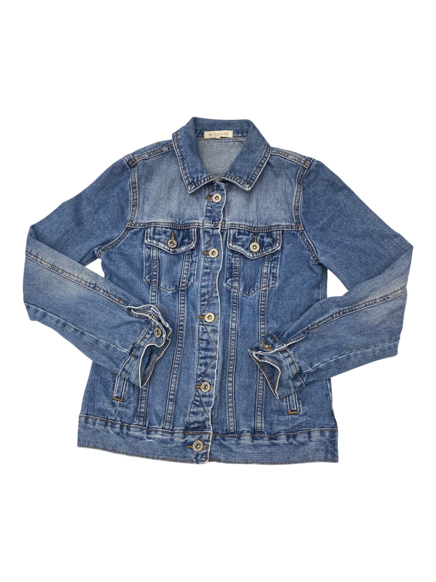 Jacket Denim By Wishlist In Blue, Size:S