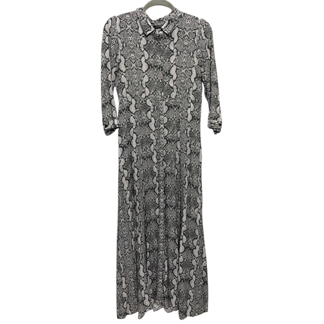 Dress Casual Maxi By Zara Women In Animal Print, Size:L