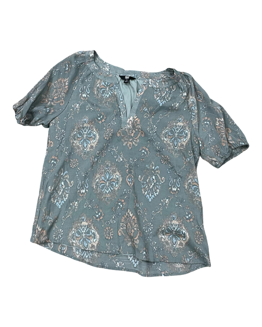 Top Ss Designer By Frye In Green, Size:S