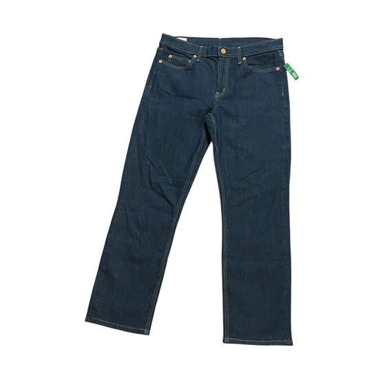 Jeans Straight By Gap In Blue Denim, Size:12