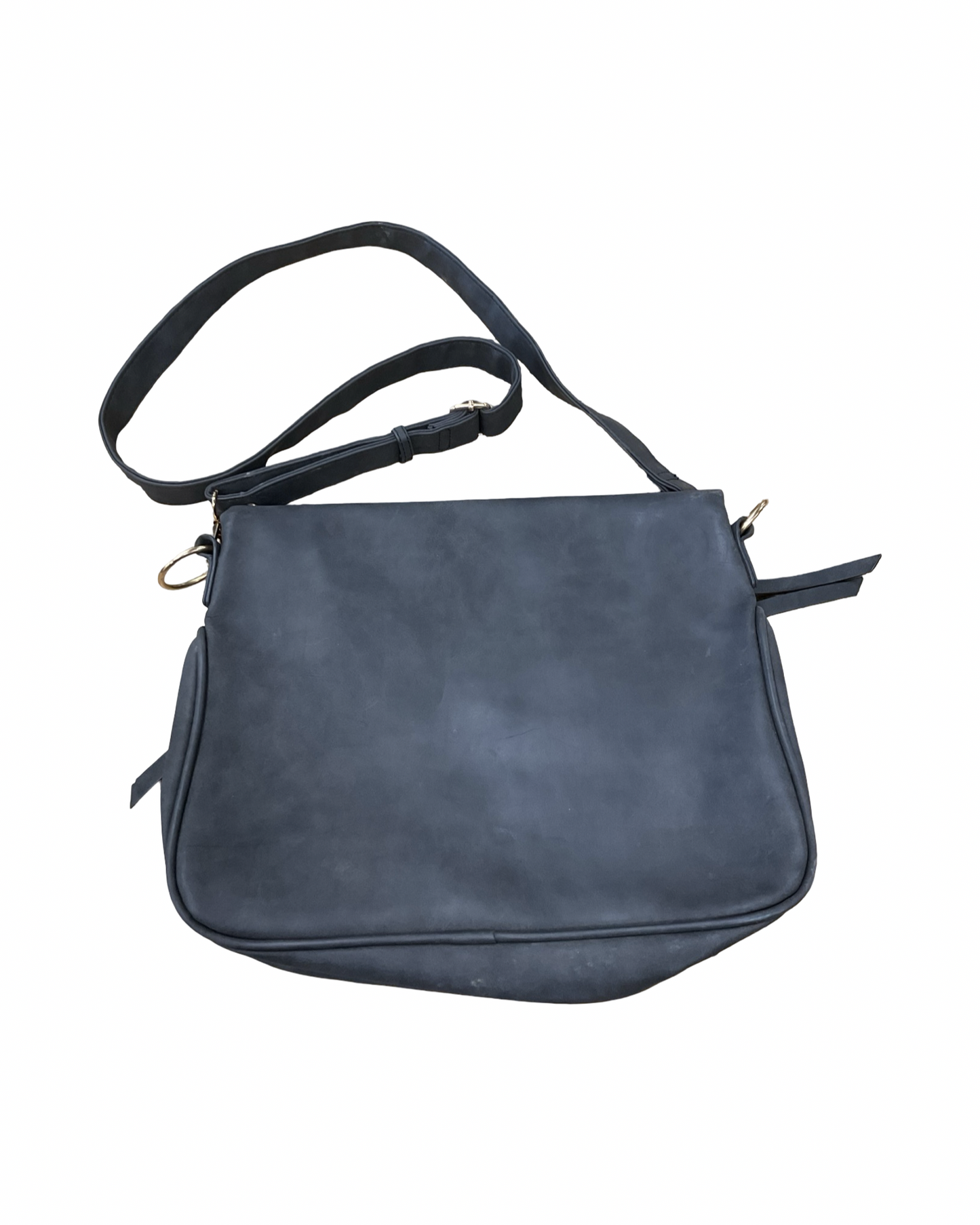 Crossbody By Clothes Mentor In Grey, Size:Medium