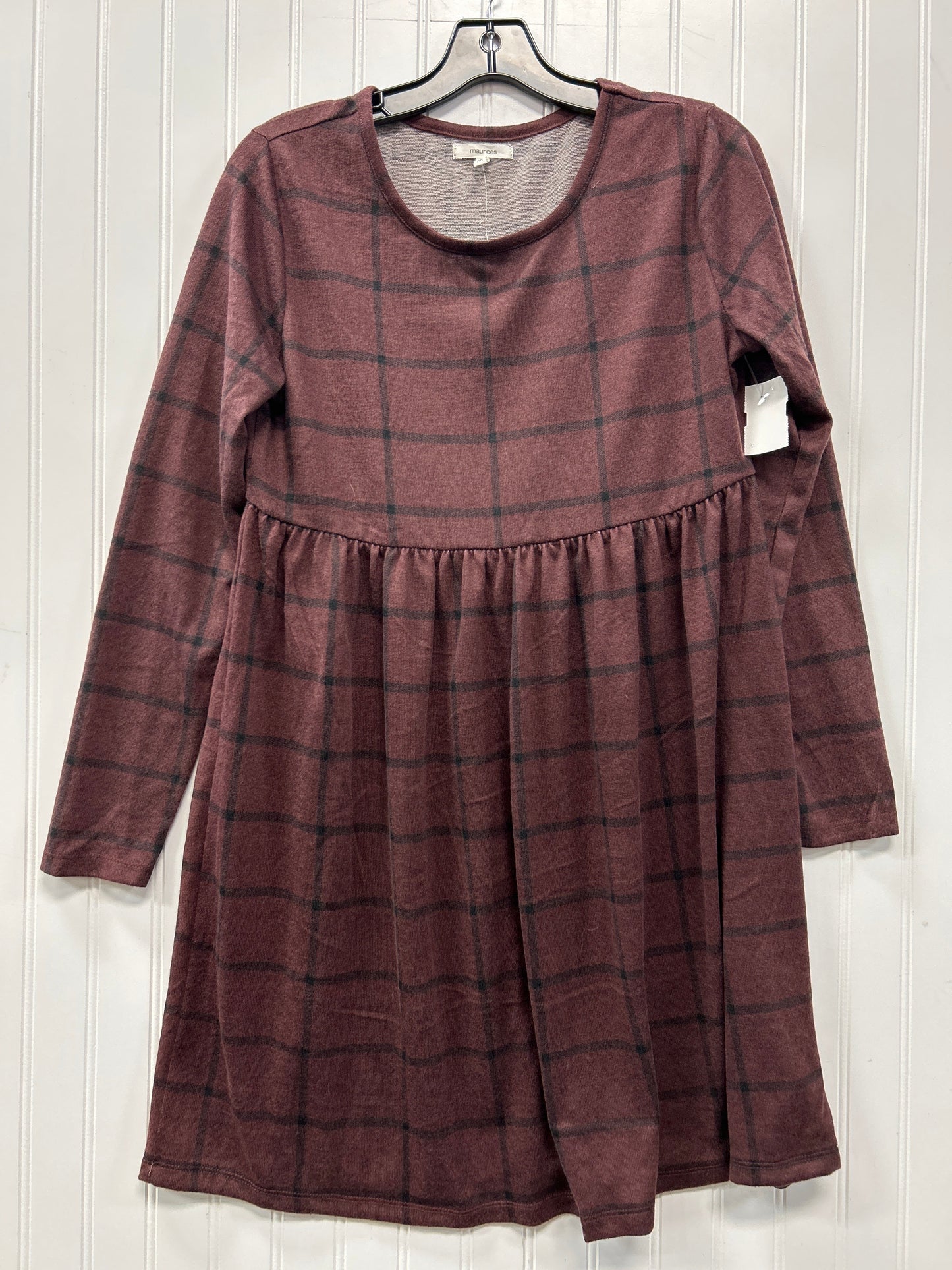 Dress Casual Midi By Maurices In Red, Size:M