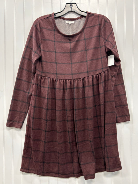 Dress Casual Midi By Maurices In Red, Size:M