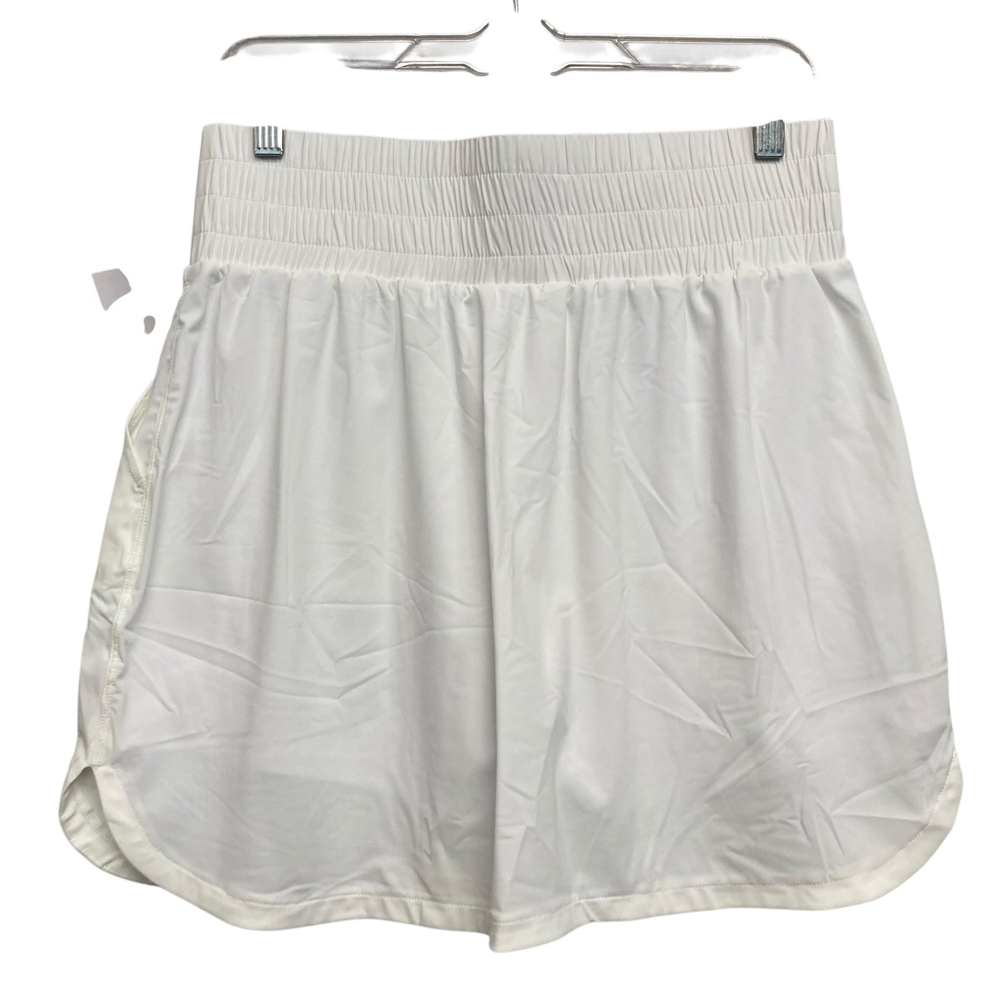 Athletic Skort In White, Size:L