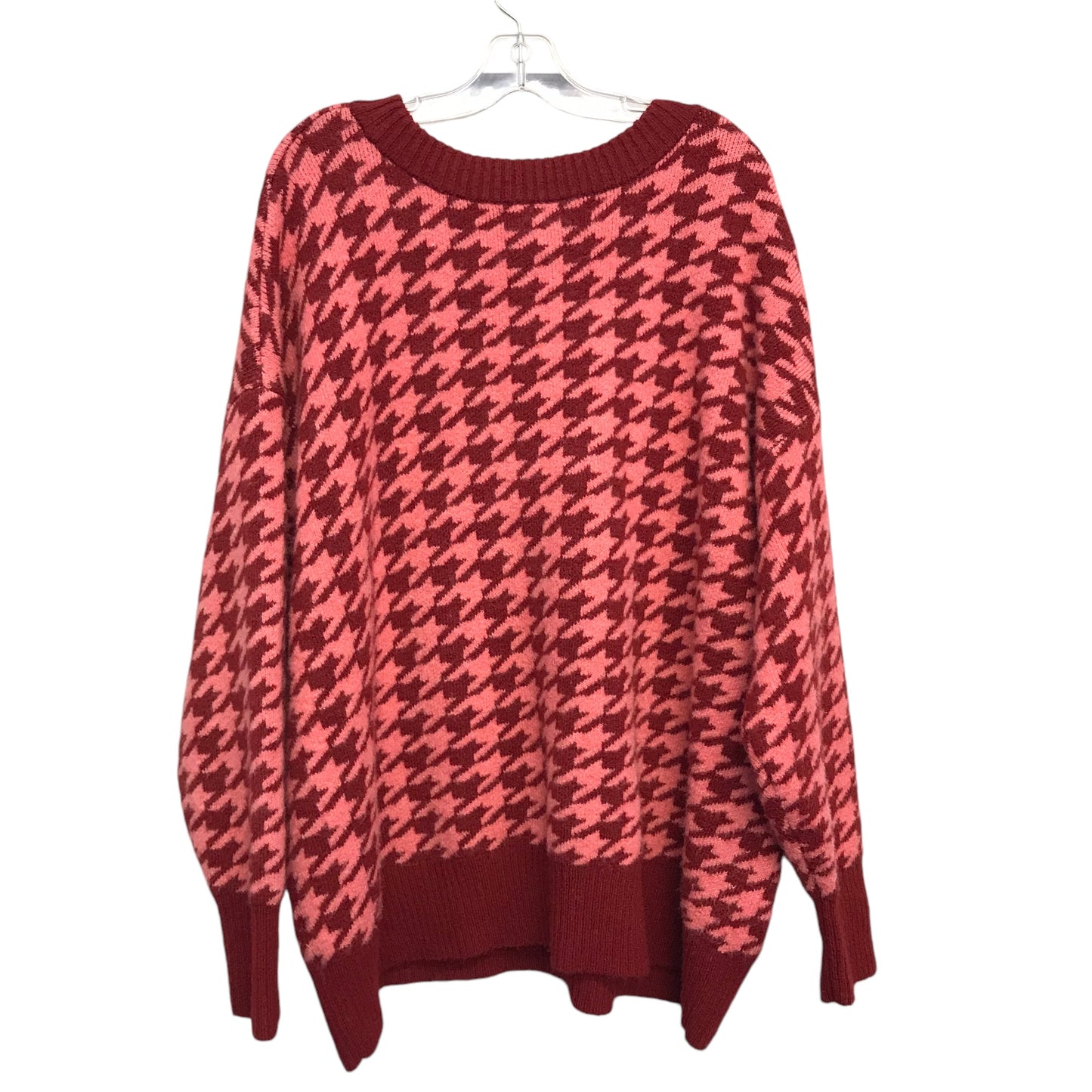 Sweater By Ava & Viv In Red, Size:3X