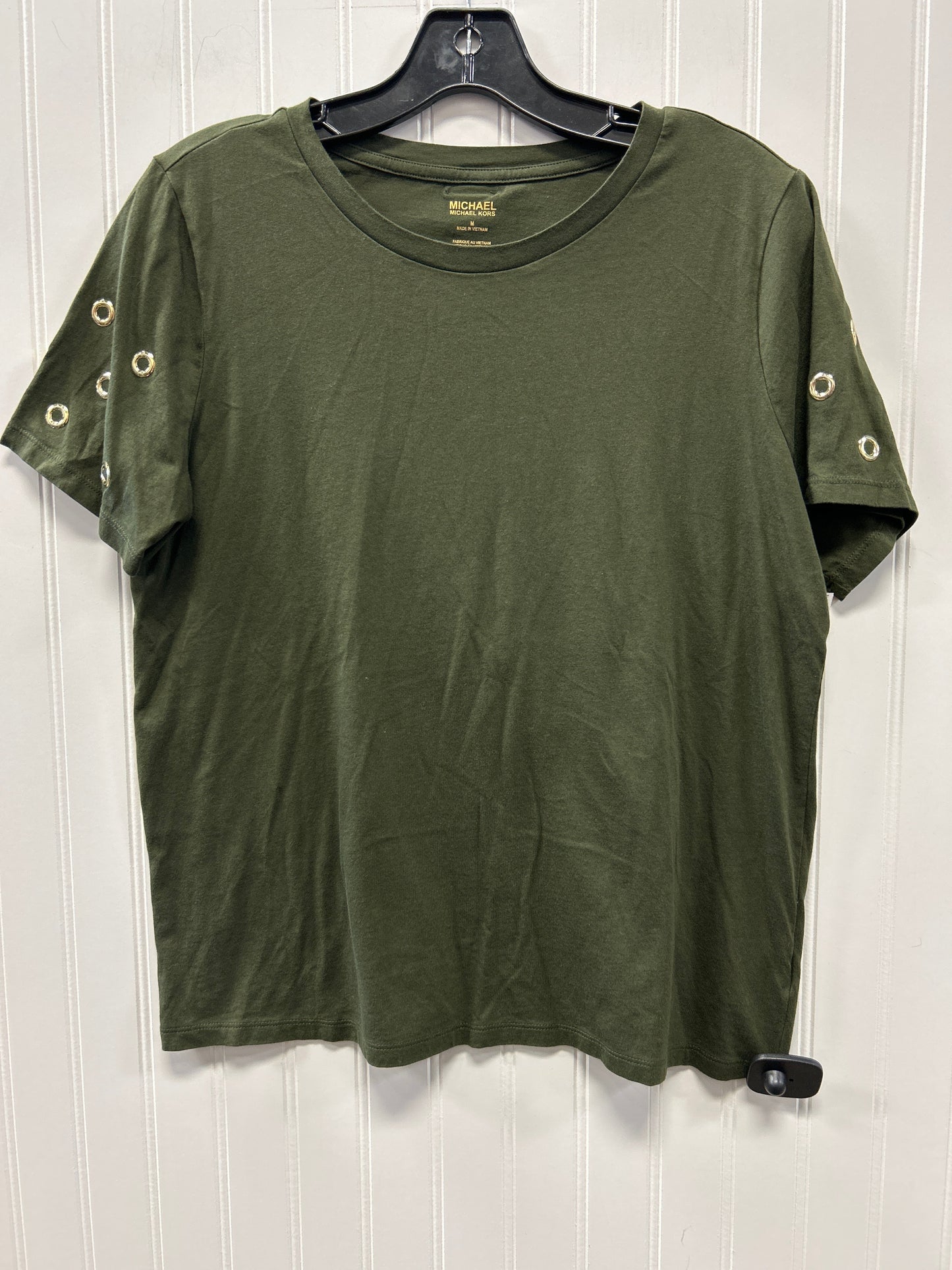 Top Ss By Michael By Michael Kors In Green, Size:M