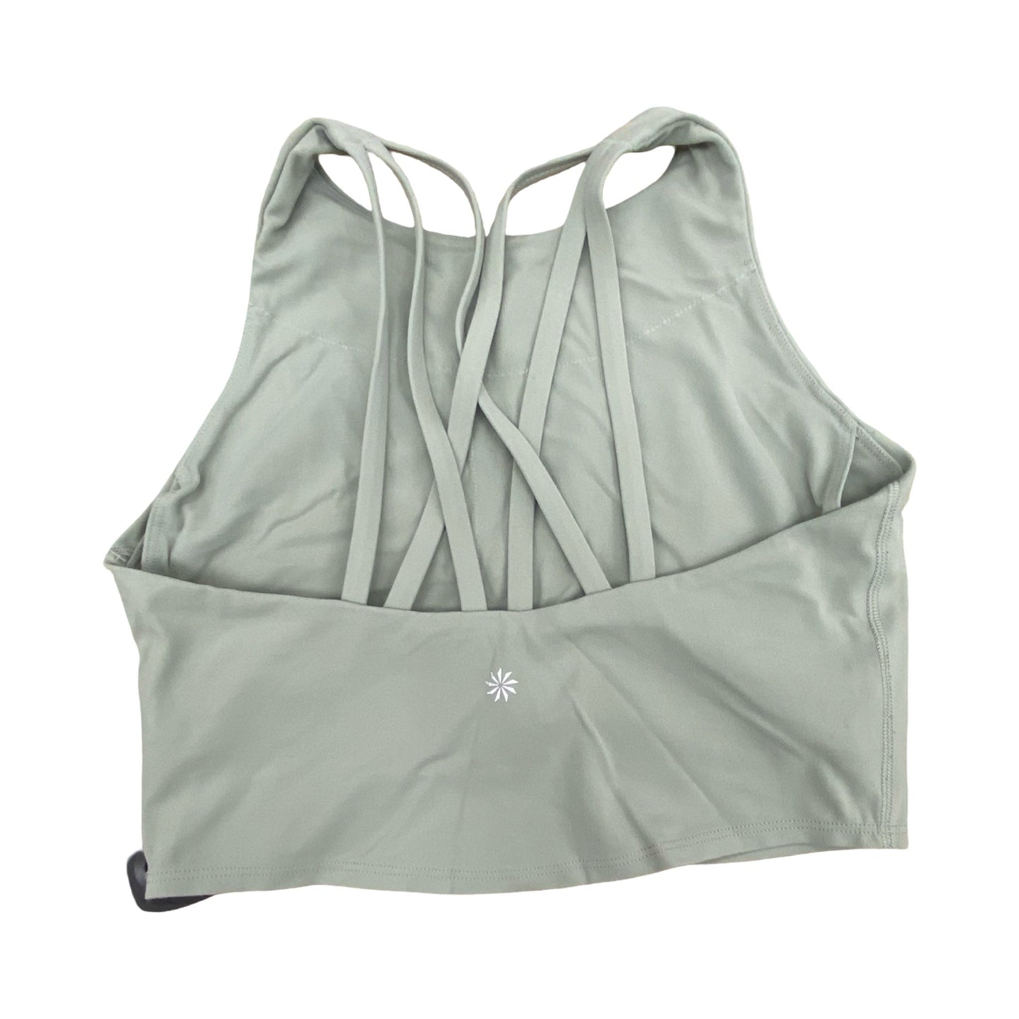 Athletic Bra By Athleta In Green, Size:S