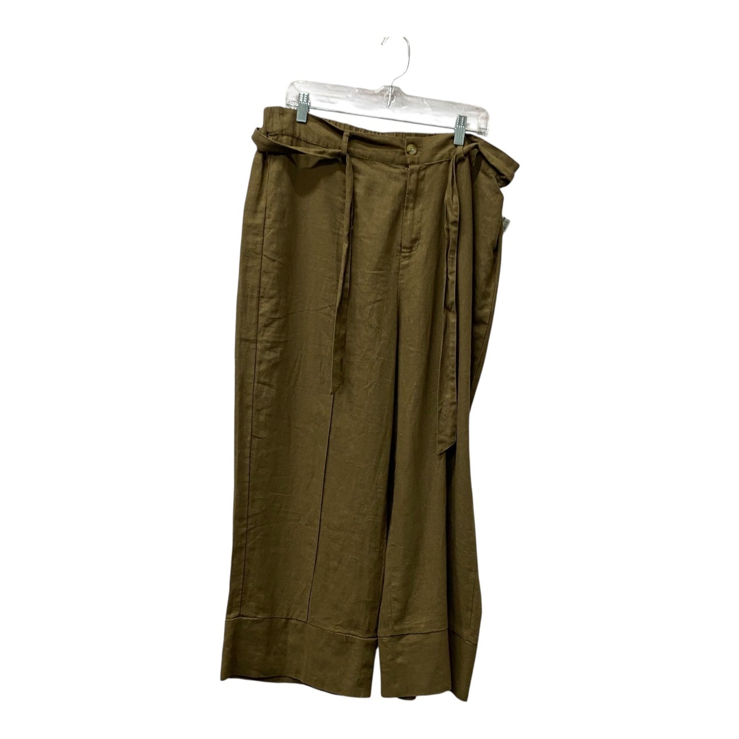 Pants Wide Leg By Joie In Brown, Size:16