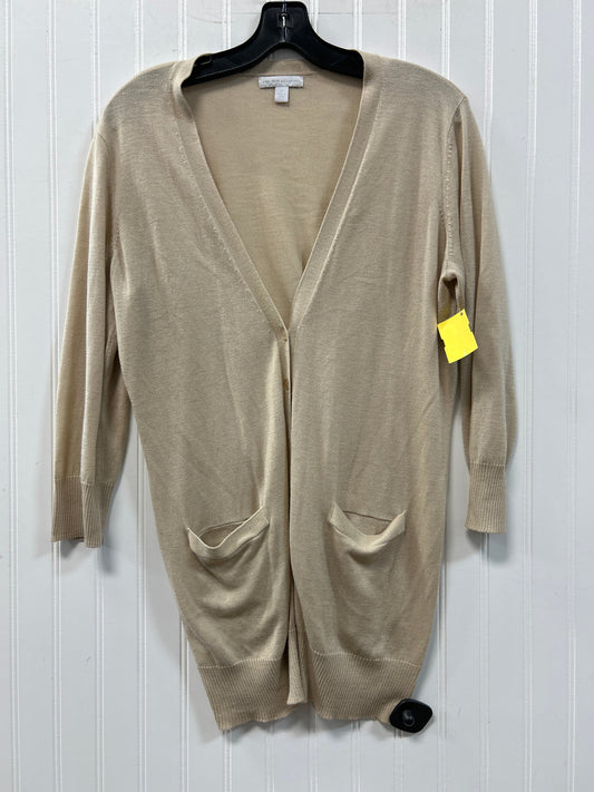 Cardigan By New York And Co In Tan, Size:L