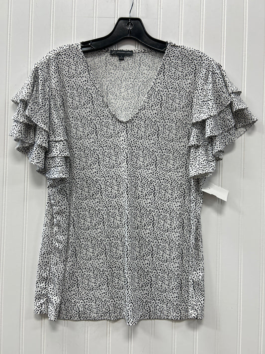 Top Ss By Adrianna Papell In White, Size:L