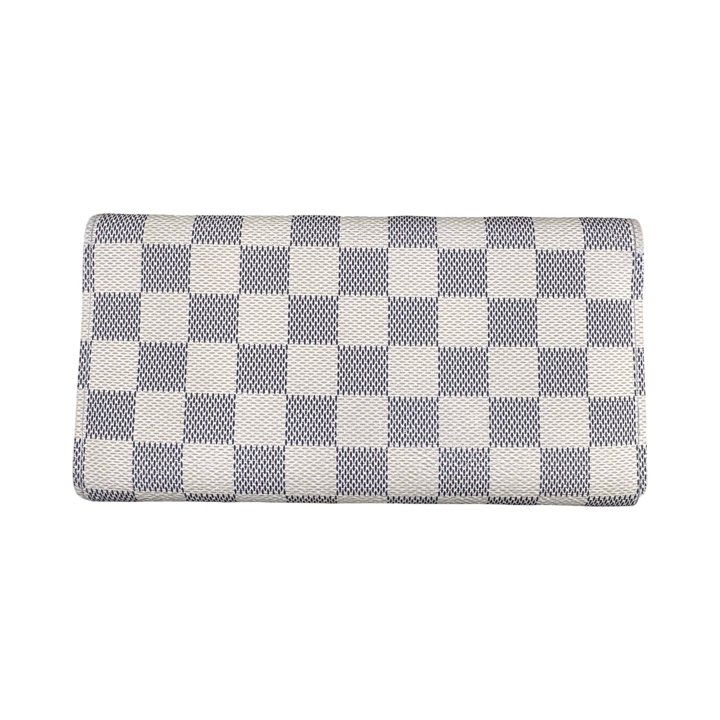 Wallet Luxury Designer By Louis Vuitton In Checkered Pattern, Size:Large