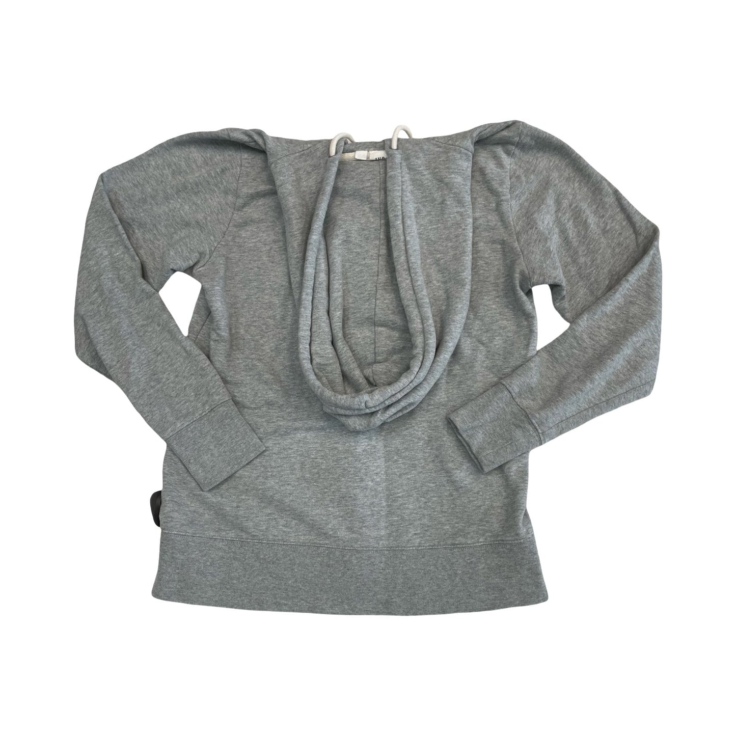 Sweatshirt Hoodie By Gap In Grey, Size:S