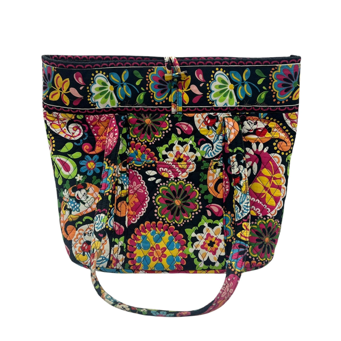 Tote By Vera Bradley In Black, Size:Large