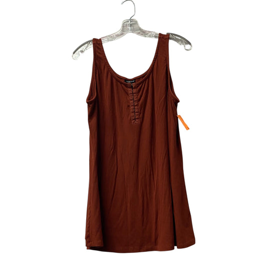 Top Sleeveless By Torrid In Orange, Size:4X