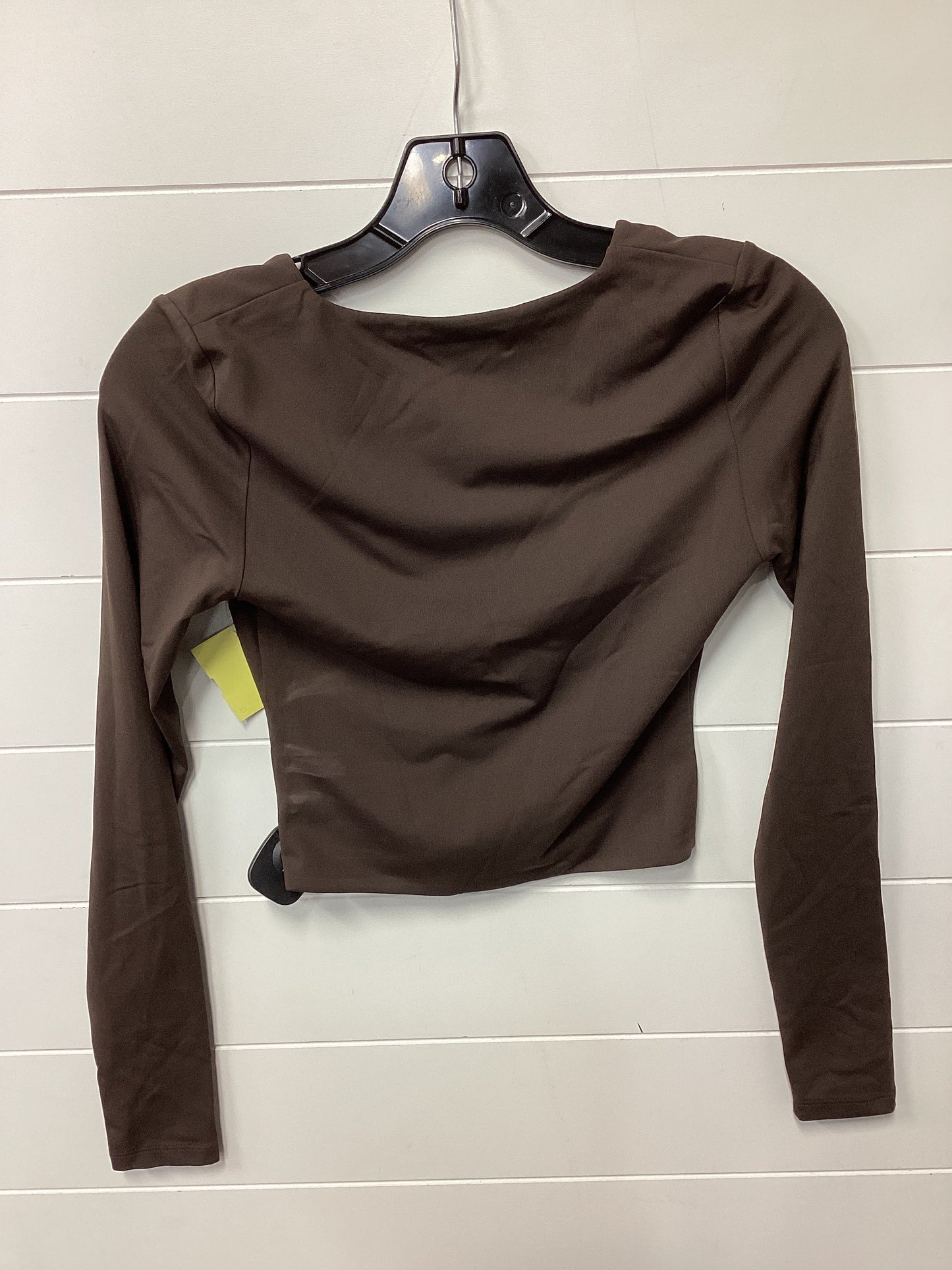 Top Ls By Babaton In Brown, Size:Xs