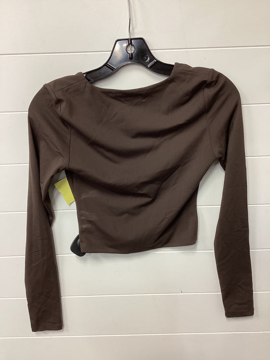Top Ls By Babaton In Brown, Size:Xs