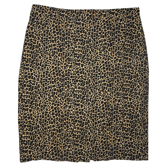 Skirt Midi By J. Crew In Animal Print, Size: 6