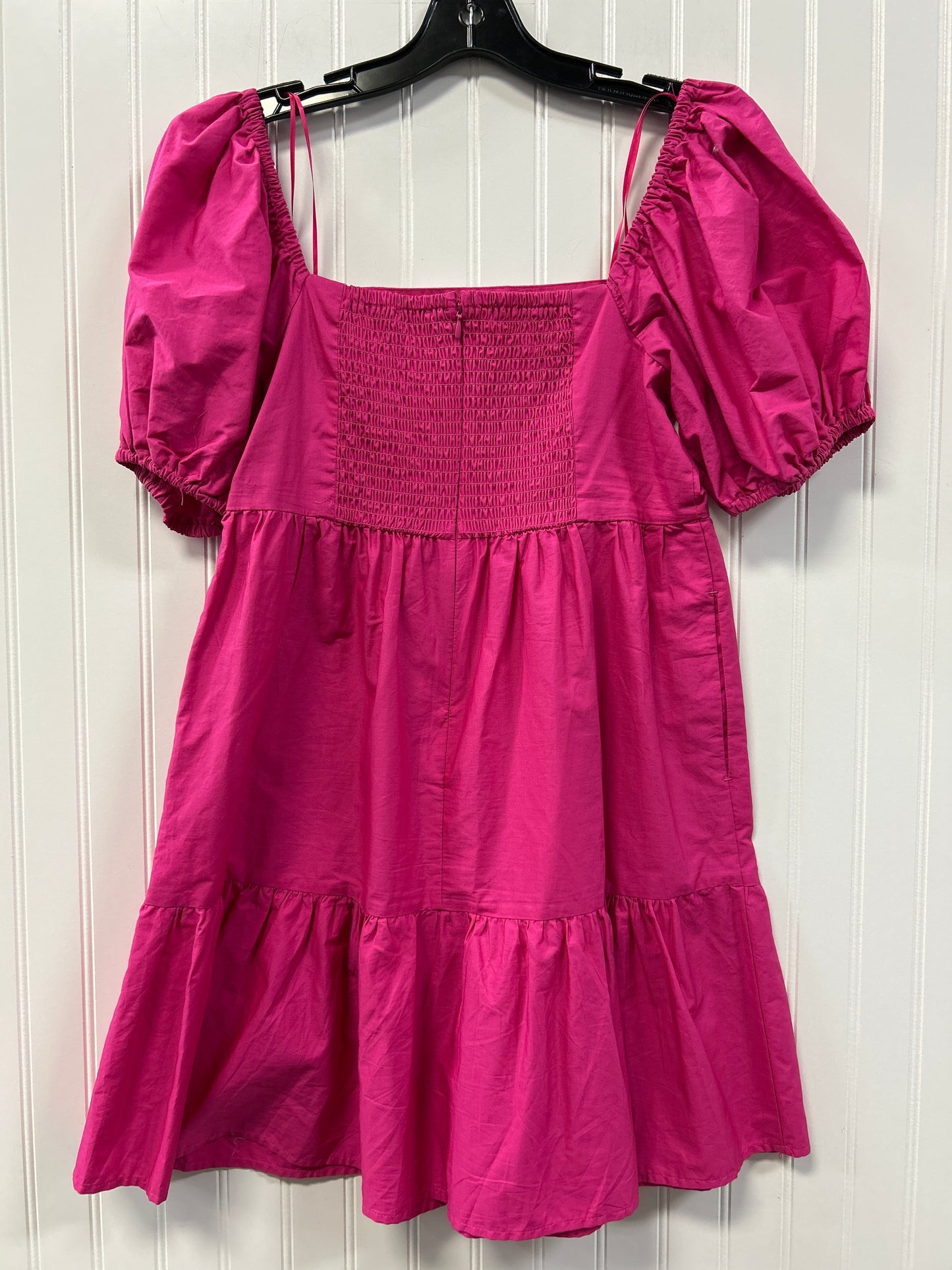 Dress Casual Midi By Cmc In Pink, Size:M