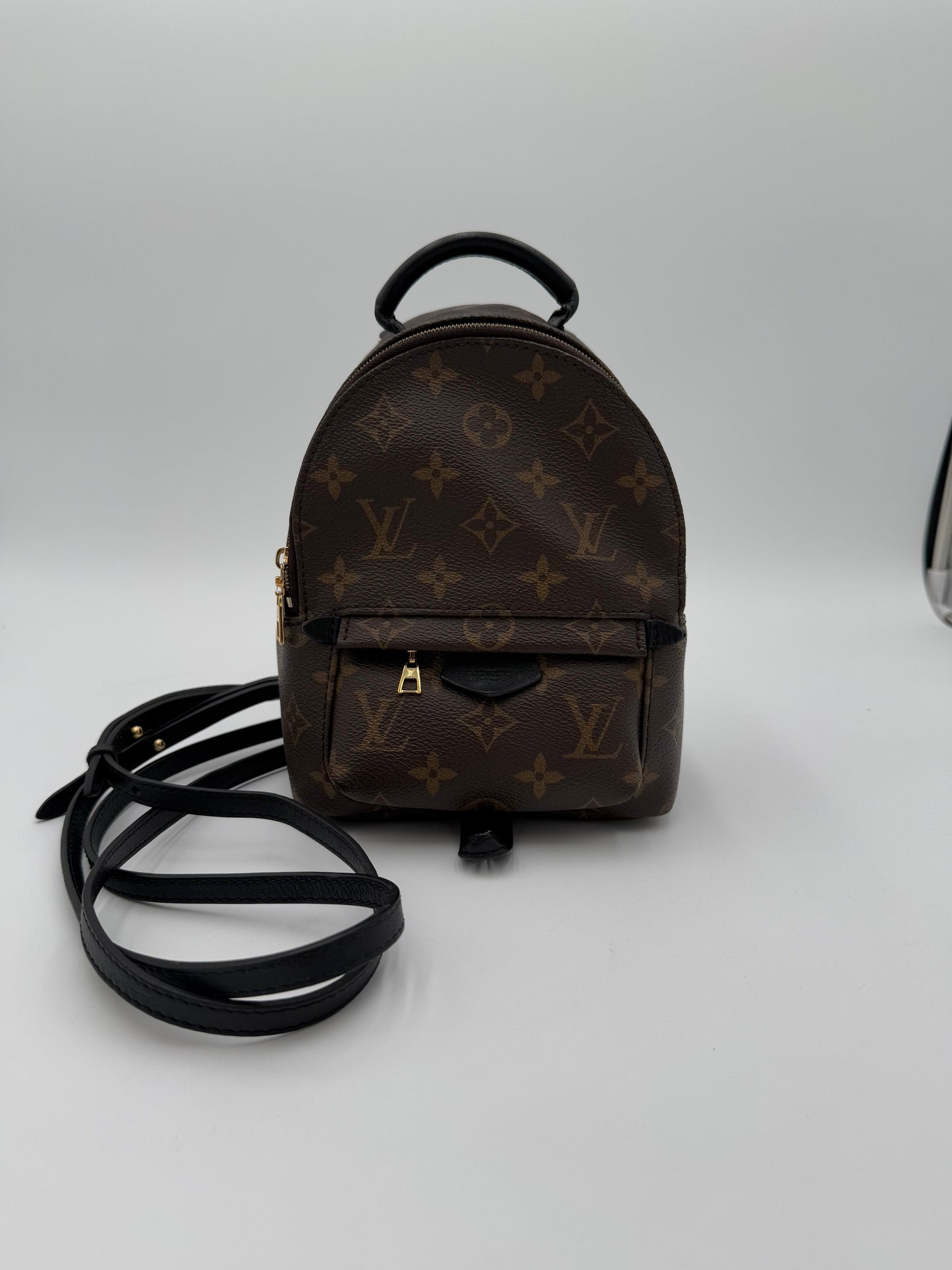 Backpack Luxury Designer By Louis Vuitton, Size: Small