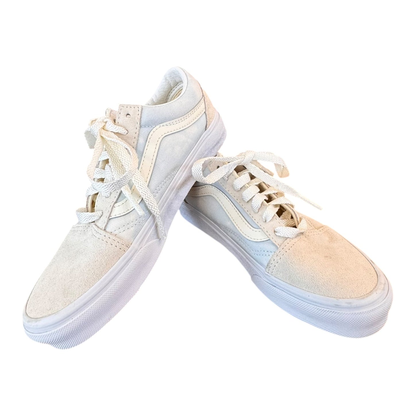 Shoes Sneakers By Vans In Blue & White, Size:5.5