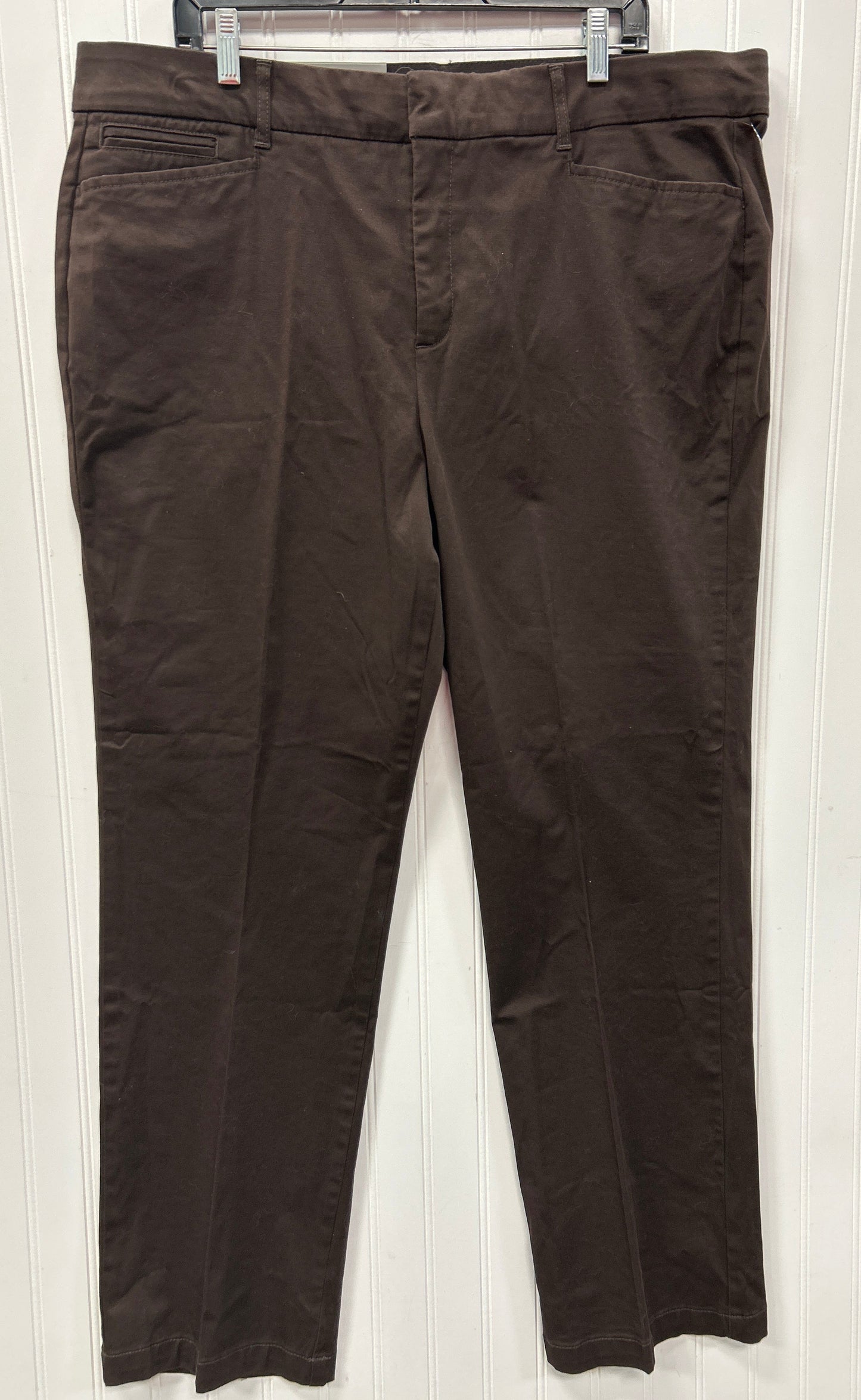 Pants Dress By Jm Collections In Brown, Size:18