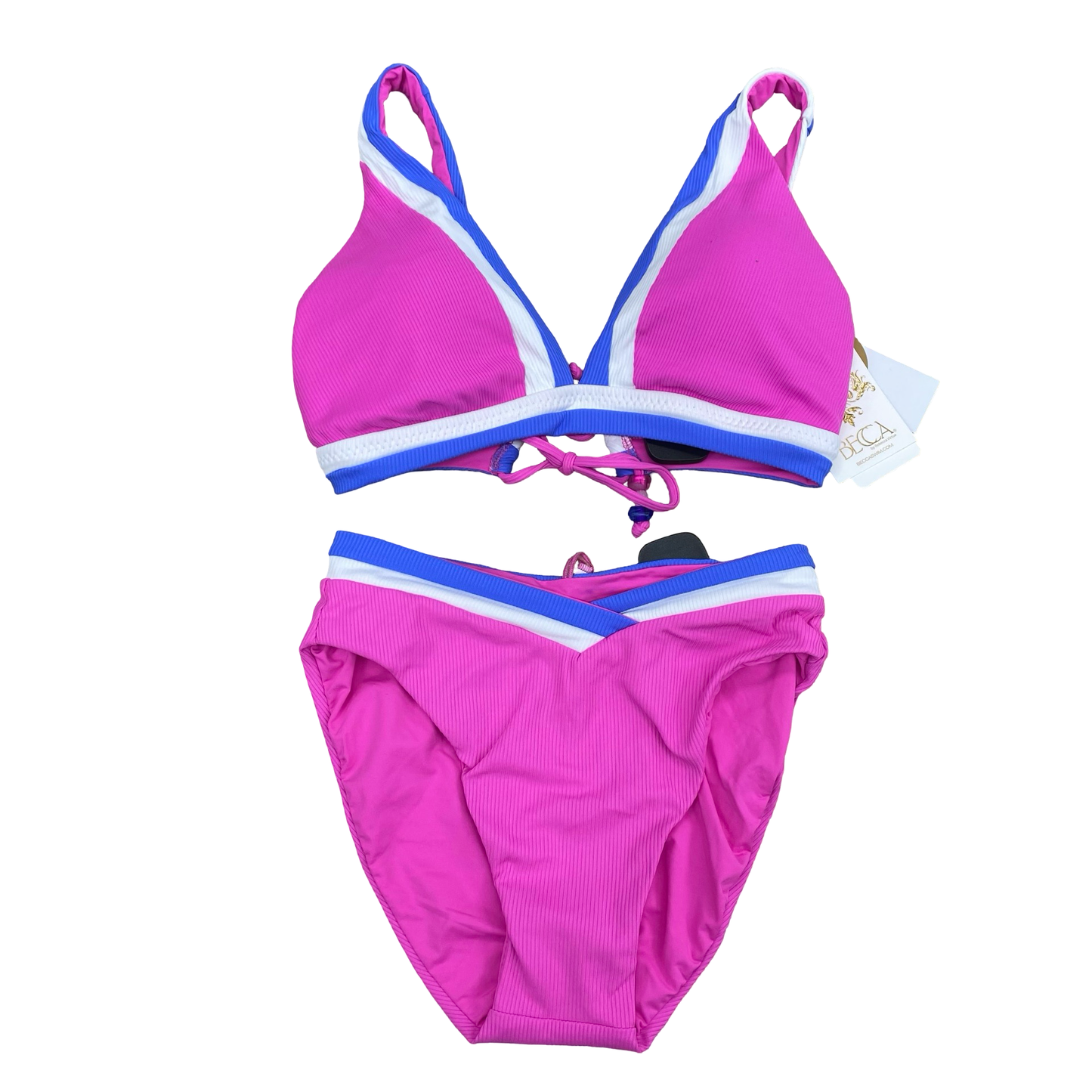 Swimsuit Bottom By Becca In Pink, Size:M/Pieces sold separately