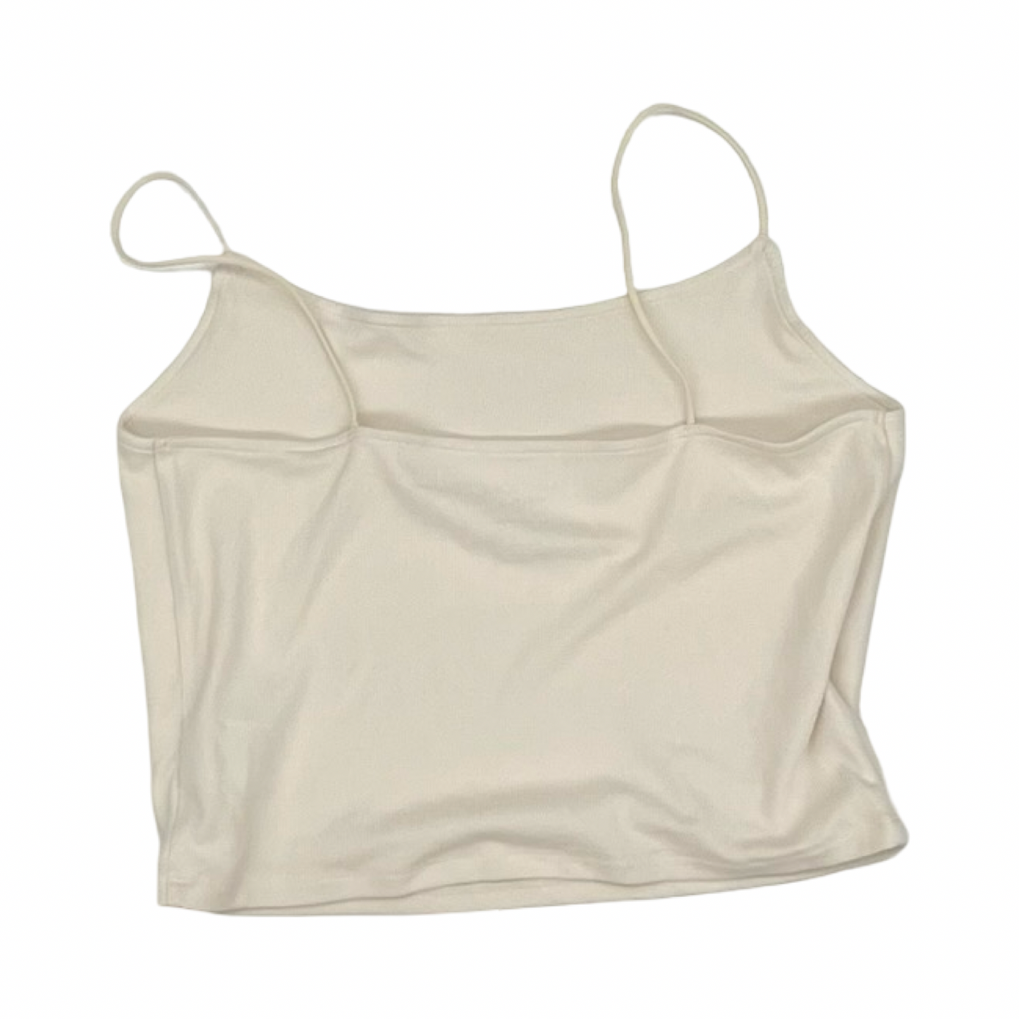Tank Top By American Eagle In Cream, Size:L